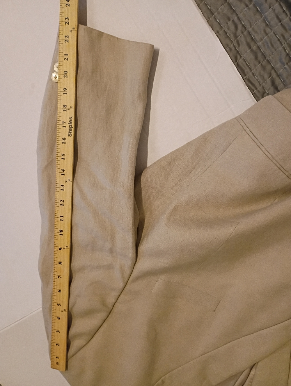 Ralph Lauren Men's Light Beige Linen Sport Coat‎ Sz 56R - Picture 5 of 8